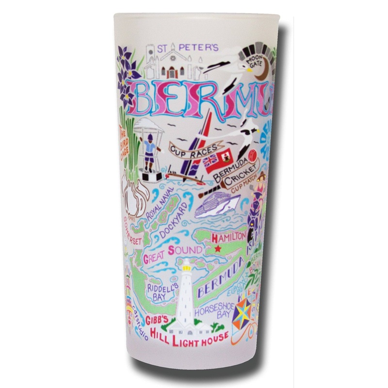 Bermuda Drinking Glass