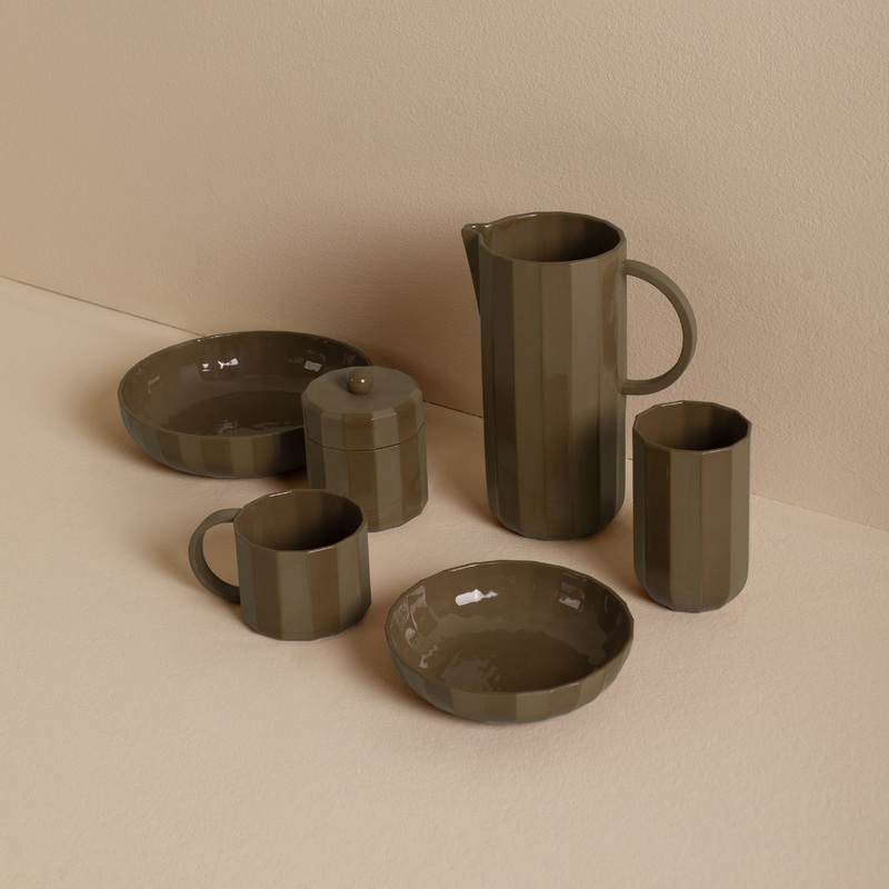Schneid Facet Ceramic Jar