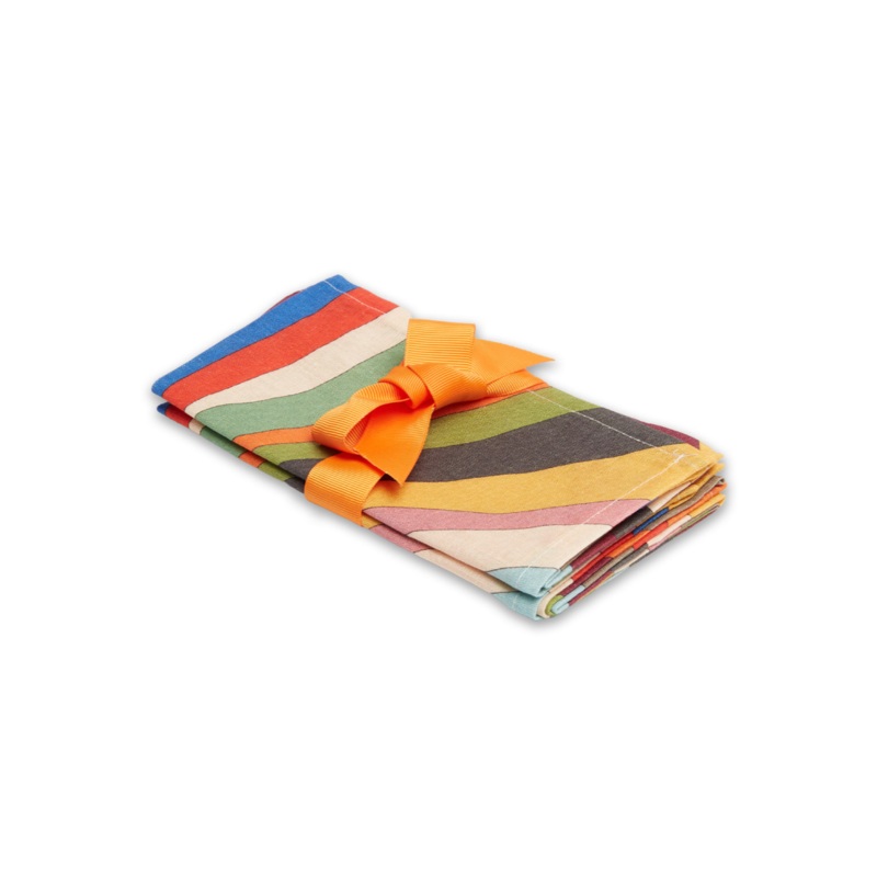 Set of 2 Rainbow Rays Napkins
