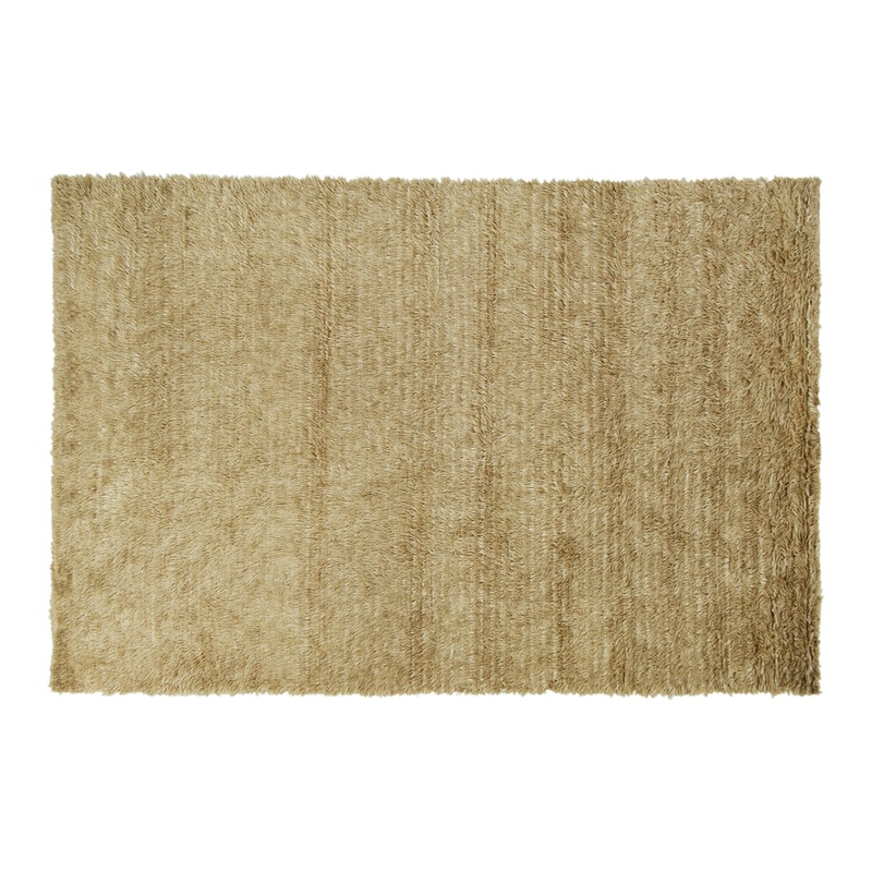 Mohair Shag in Golden Olive – 6′ Wide