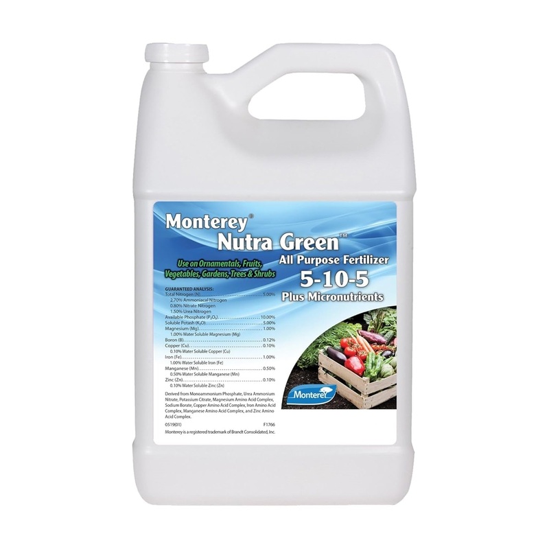 Monterey Concentrate Nutra Green All Purpose Plant Fertilizer 5-10-5 + Micronutrients