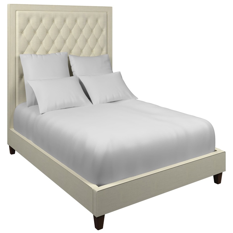 Stonington Tufted Bed | Estate Linen Ivory