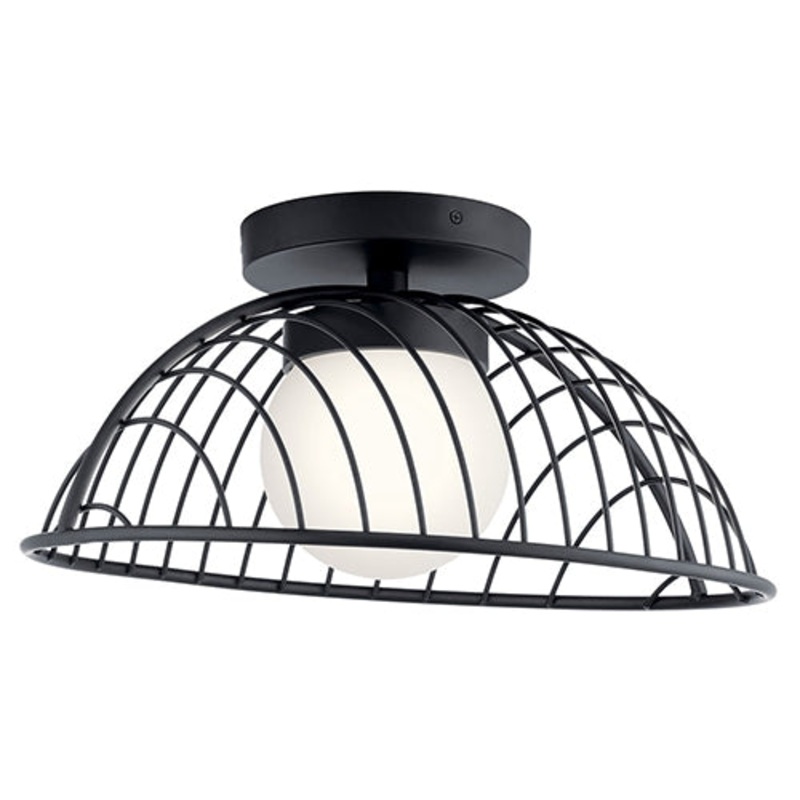 Elan 84096 Clevo 1-lt 18″ LED Semi Flush