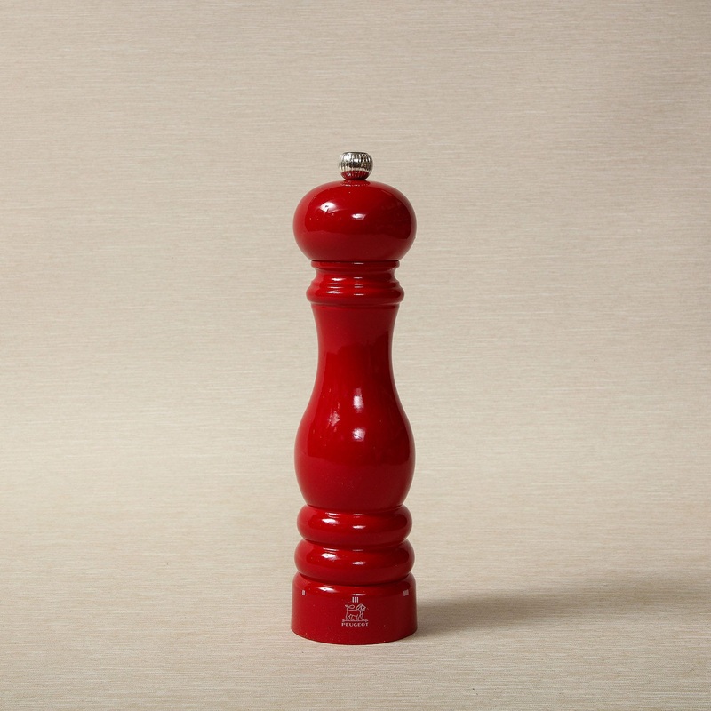 Passion Red Gloss pepper mill with U-select mechanism