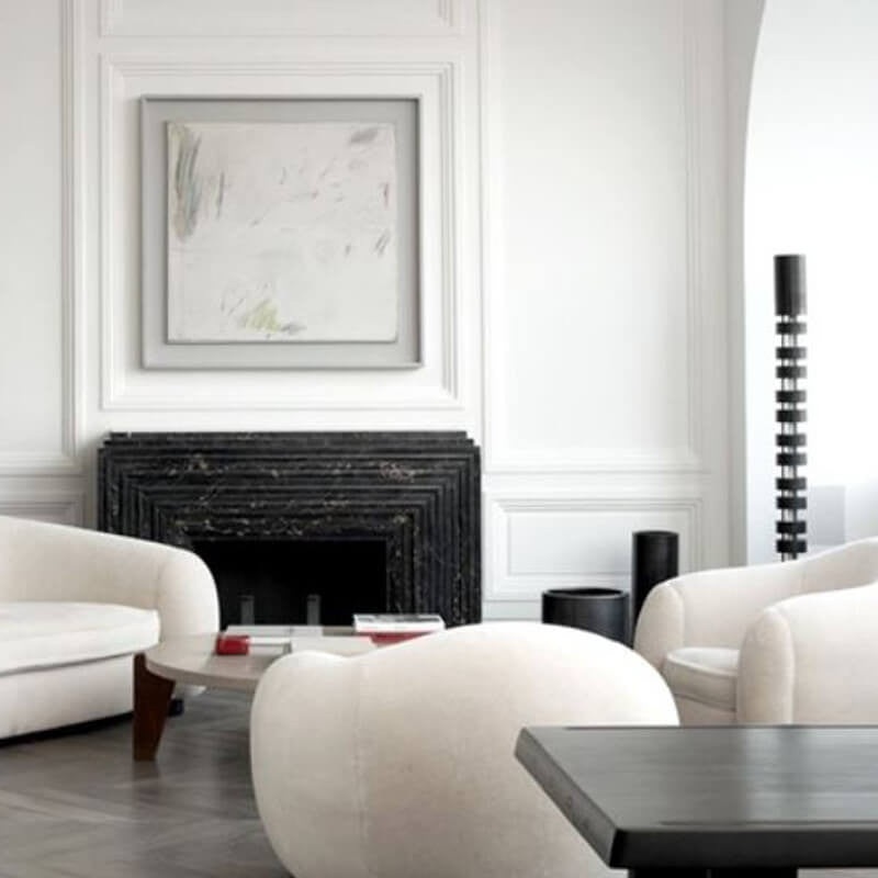Serge Mouille Grand Totem Column Floor Lamp