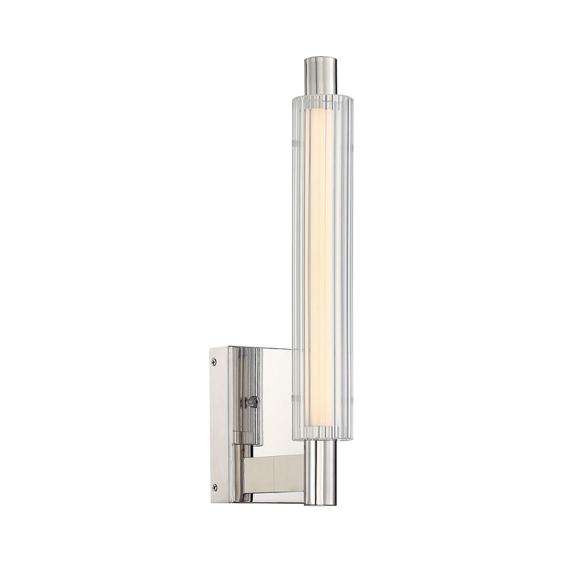 Double Barrel LED Bath Wall Light