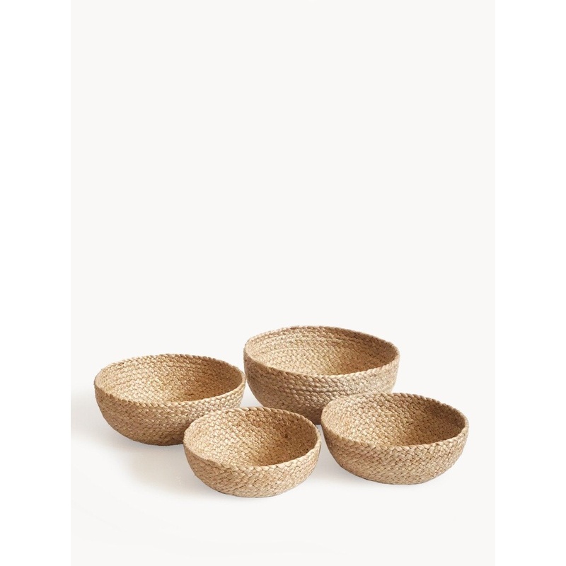 Kata Candy Bowl – Natural (Set of 4)