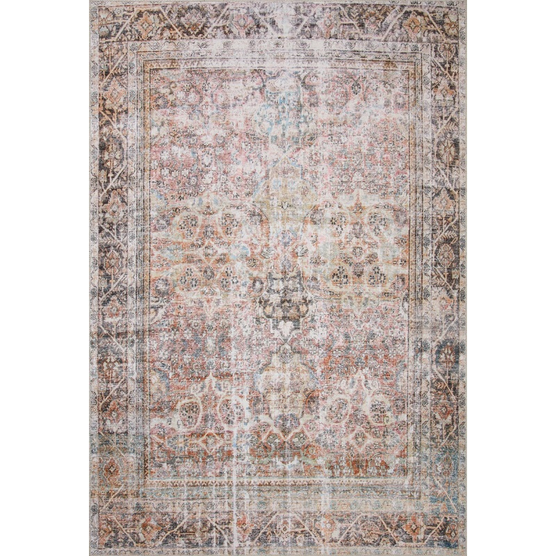 Loloi II Adrian Rug | Sunset / Charcoal