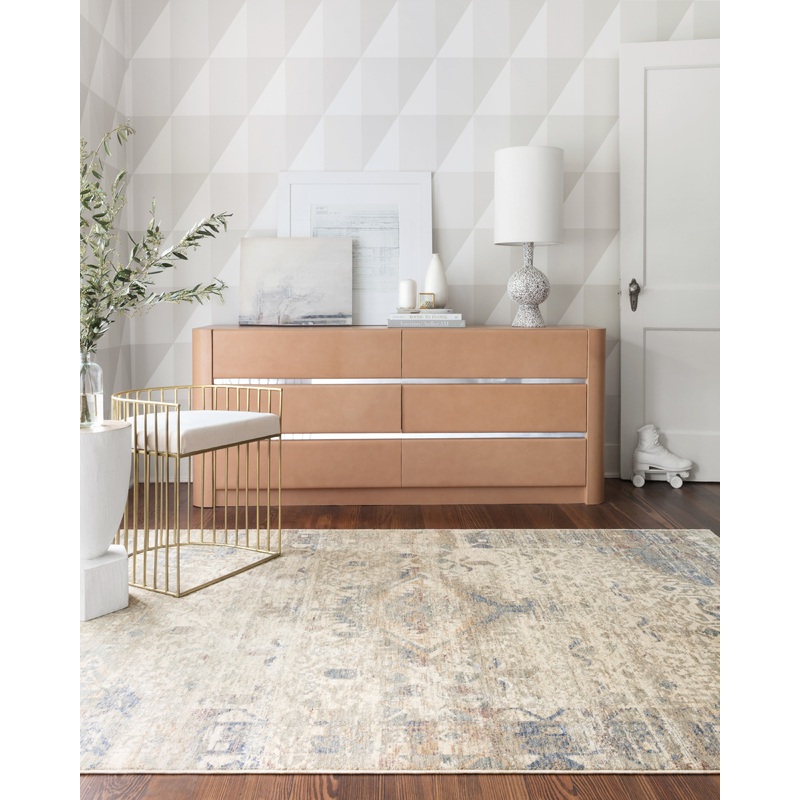 Loloi Revere Rug | Ivory / Blue