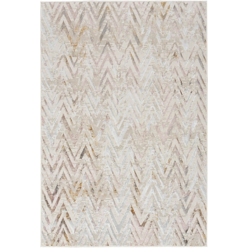 Nourison Glitz 5’3″ x 7’3″ Multicolor Contemporary Indoor Rug