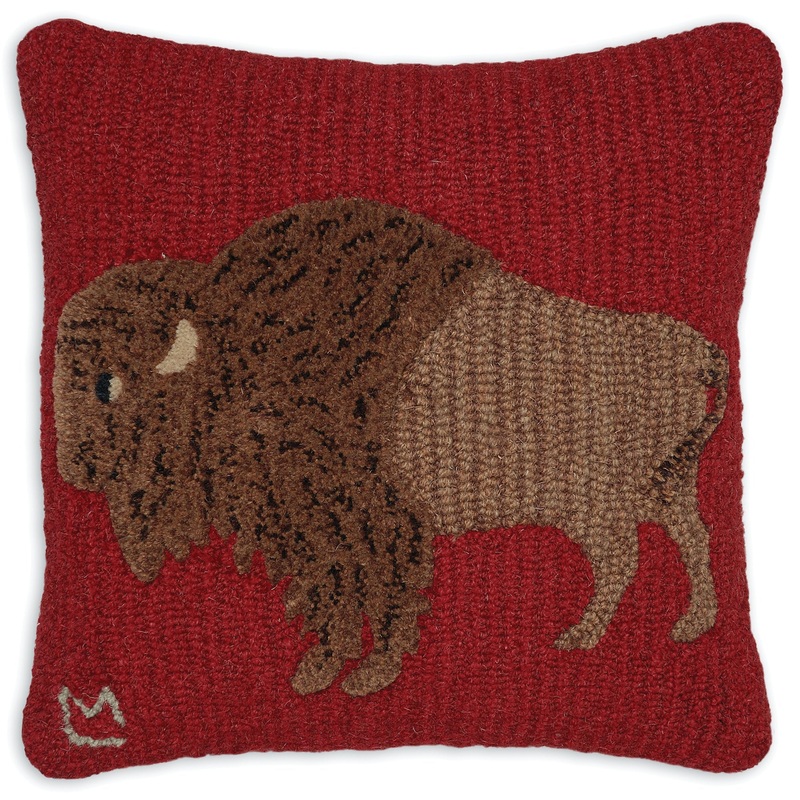 Plush Buffalo – 18″ x 18″