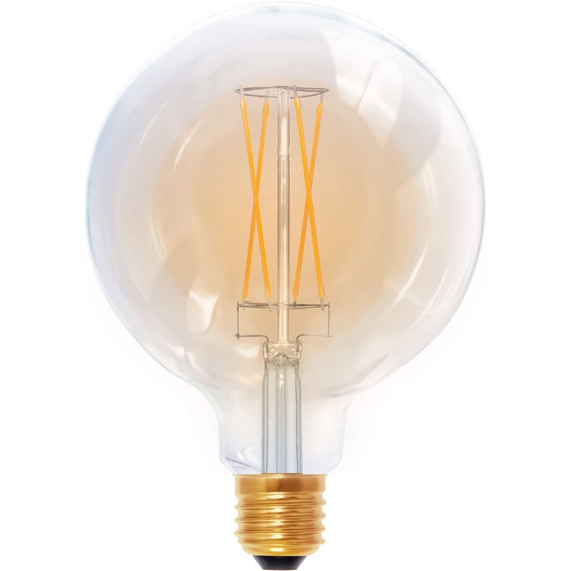 Segula Vintage LED Globe E27 G125 Golden – 400lm 2200K – Dimmable