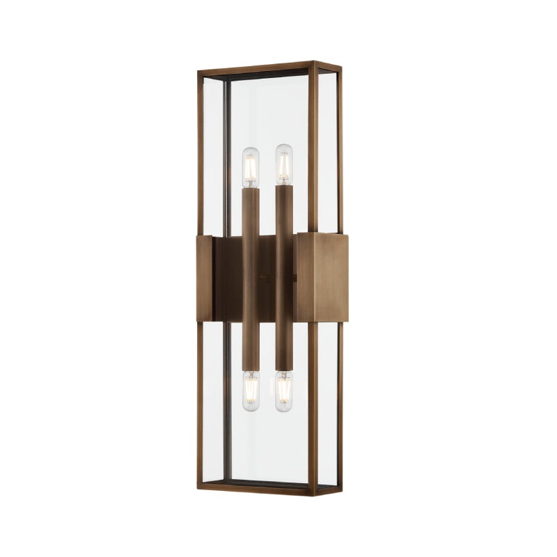 Troy B2924 Santa Clara 4-lt 24″ Tall Outdoor Wall Sconce