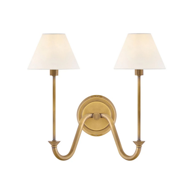 Hinkley 45162 Greta 2-lt 16″ LED Wall Sconce