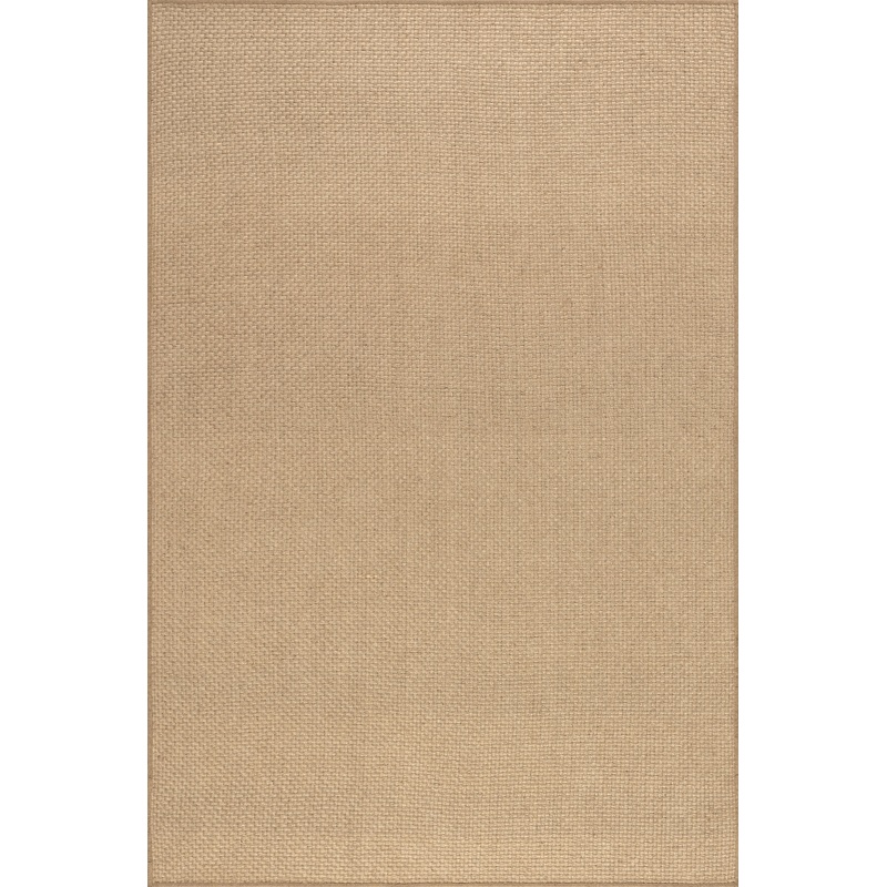 Tabytha Solid Jute Rug | Natural