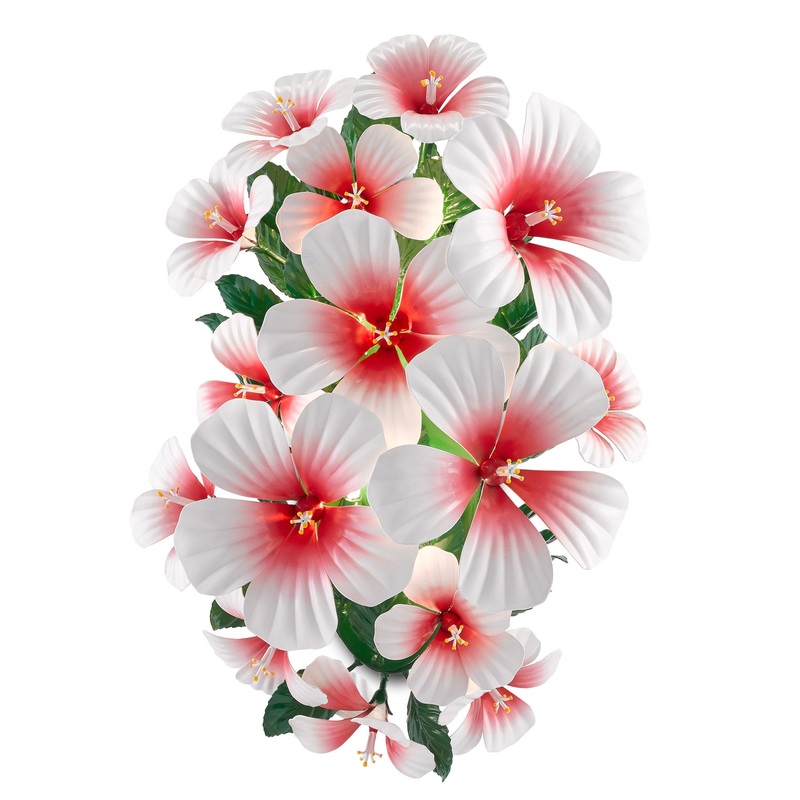 Hibiscus Wall Sconce
