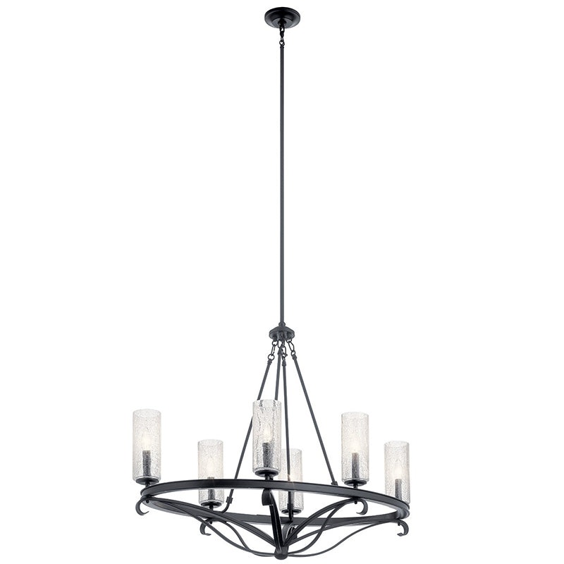 Kichler 52010 Krysia 6-lt 36″ Oval Chandelier