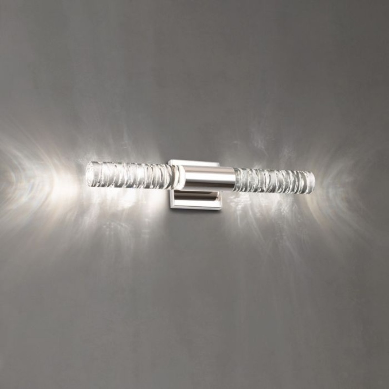Schonbek Beyond BWS14222 Cru 2-lt 22″ LED Sconce