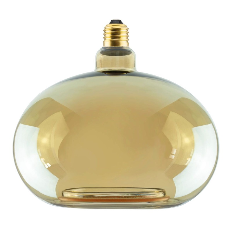 Segula Floating LED Oval E27 G200 Golden – 300lm 2200K – Dimmable