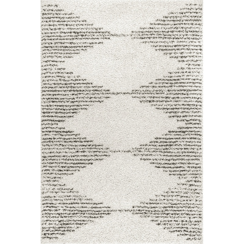 Shattered Diamonds Rug | Off White