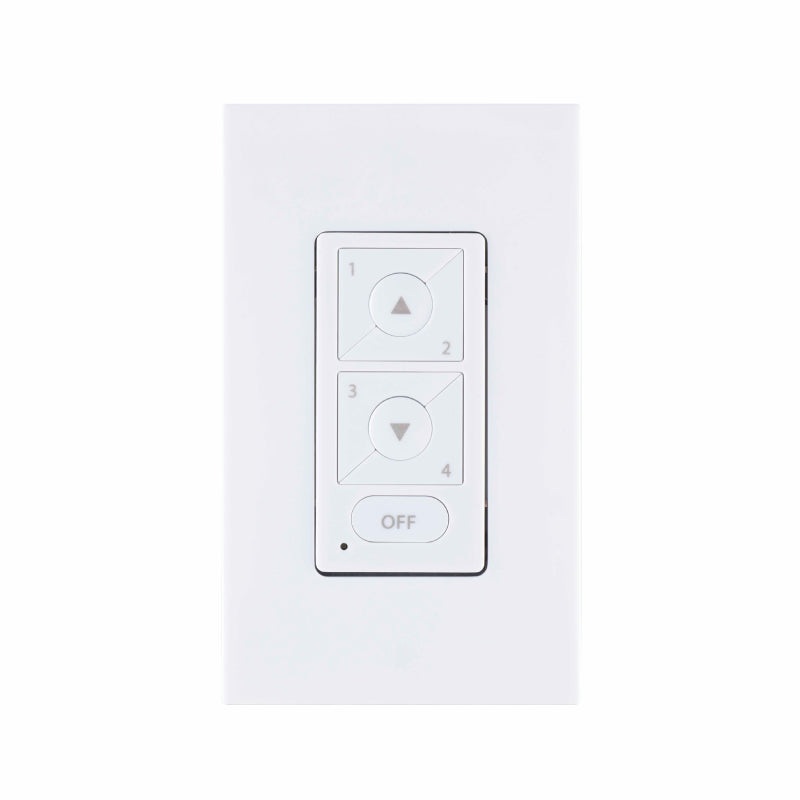 WAC LED-WCT-WT Scene Dimming Wallstation 120-230VAC Input in White