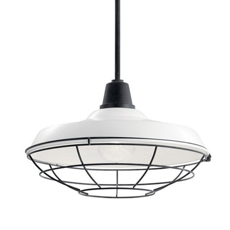 Kichler 49993 Pier 16″ Wide Outdoor Convertible Pendant