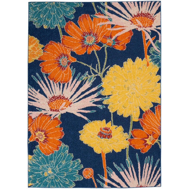 Nourison Home Allur ALR06 Contemporary Floral Indoor Area Rug