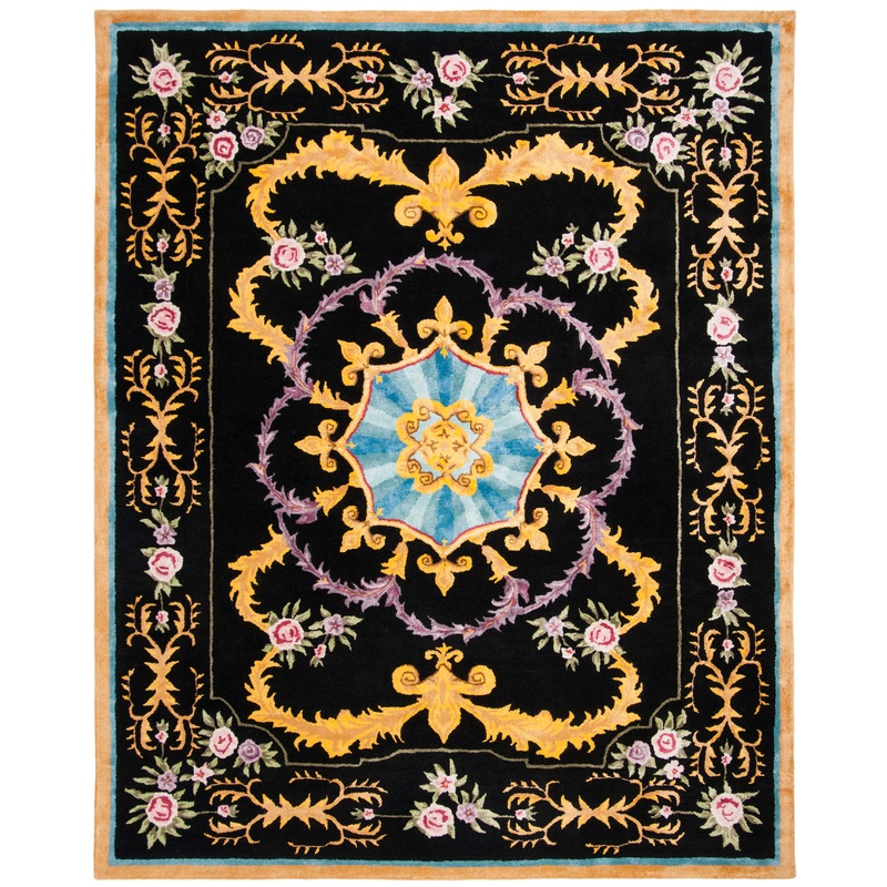 Savonnerie SAV609B BLACK / MULTI