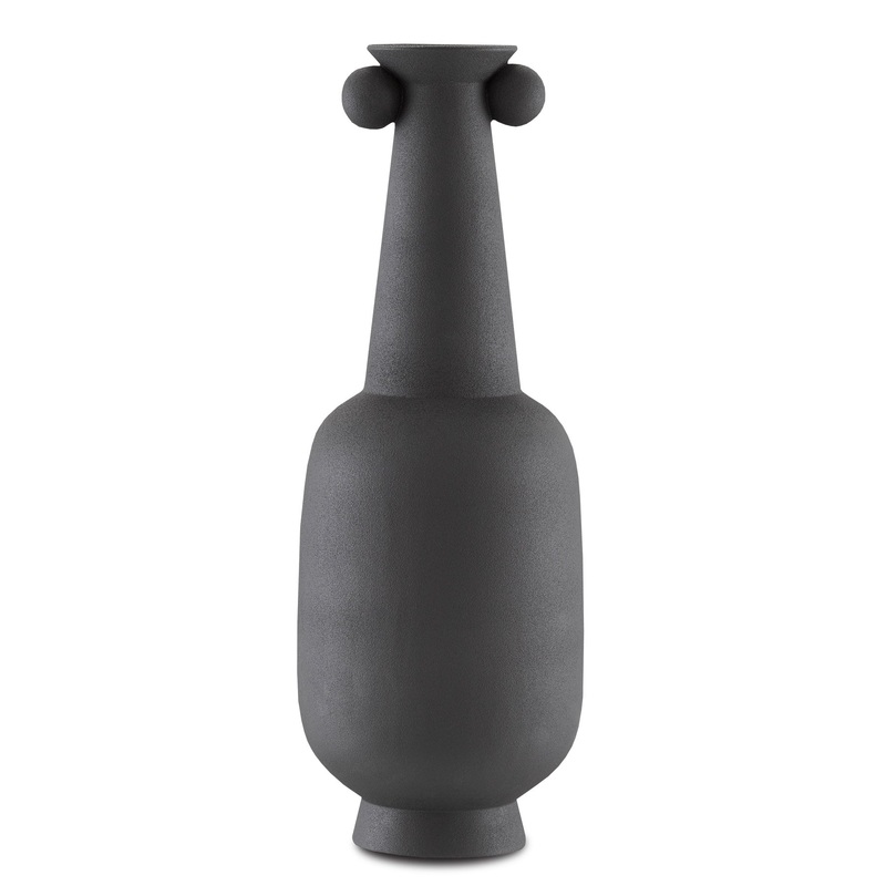 Happy 40 Stem Black Vase