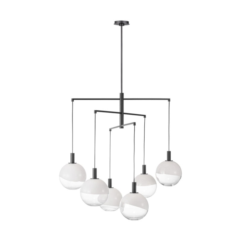 Visual Comfort SLC1036 Torian 6-lt 40″ LED Extra Large Chandelier