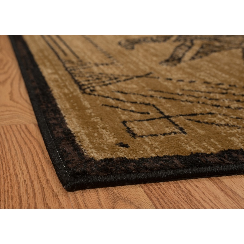 750-Bear_Cave Synthetic Blend Indoor Area Rug by United Weavers