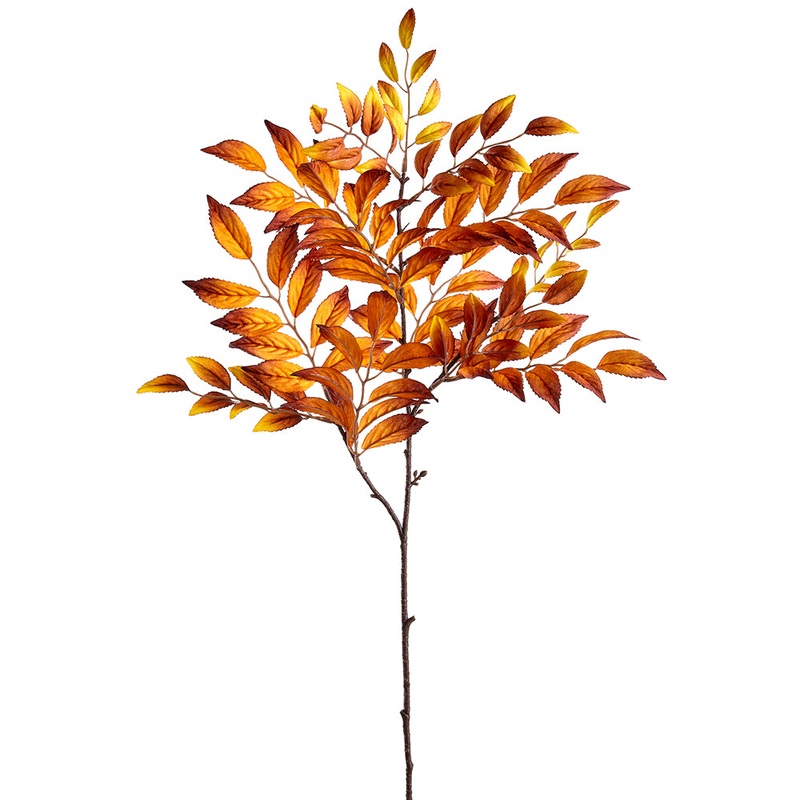 Nandina Leaf Spray Two Tone Brown