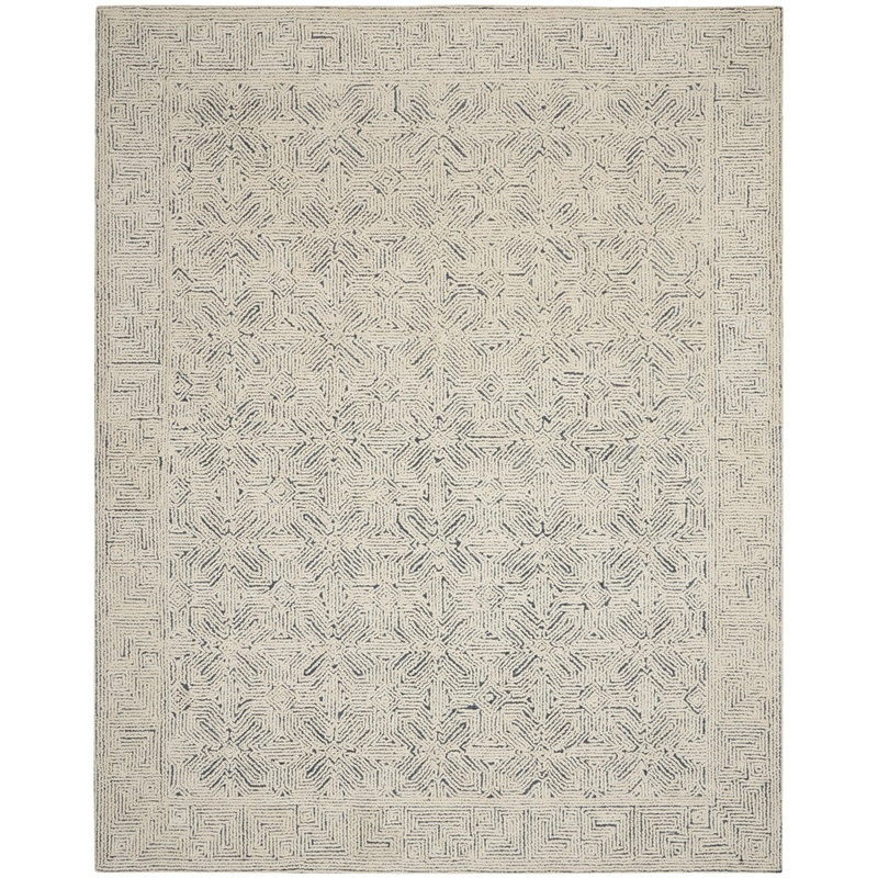 Nourison Colorado 8’3″ x 11’6″ Ivory/Navy Modern Indoor Rug