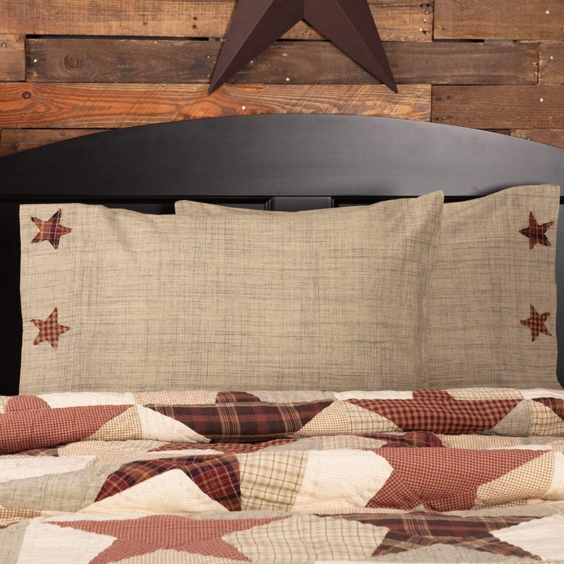 Abilene Star Standard Pillow Case Set of 2 21×30