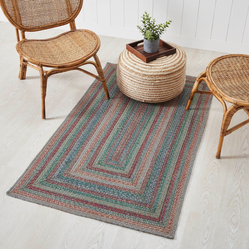 Multi Jute Rug Rect w/ Pad 36×60