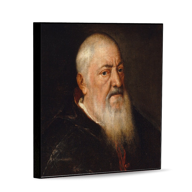 SUBLIMART: Affresco Panel Tile – Opera “Filippo Archinto”, Archbishop of Milan byTiziano