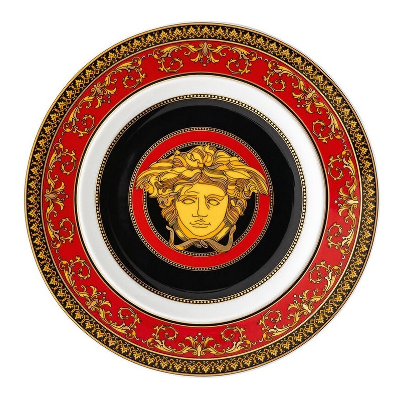 Versace Medusa Red B&B Plate