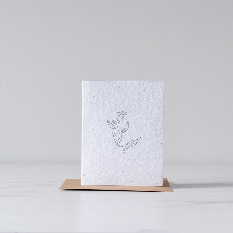 Wildflower Plantable Card