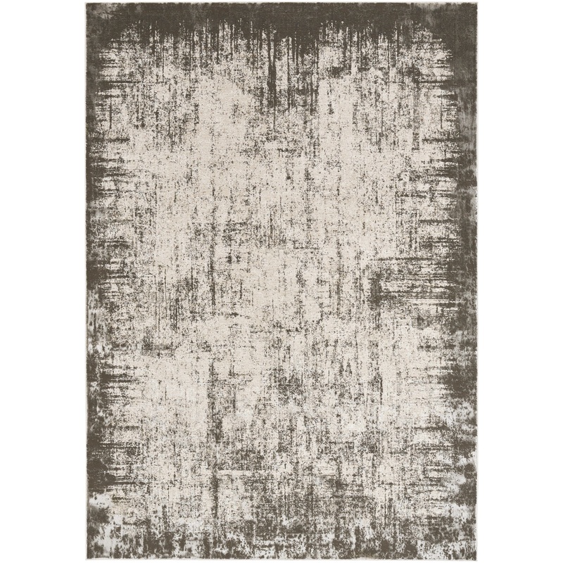 Nourison Desire 3’11” x 5’11” Grey/Ivory Modern Indoor Rug