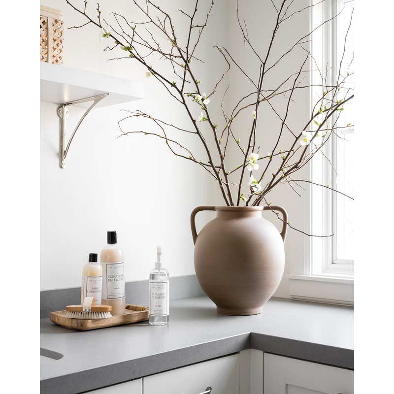 Rounded Dual Handled Vase
