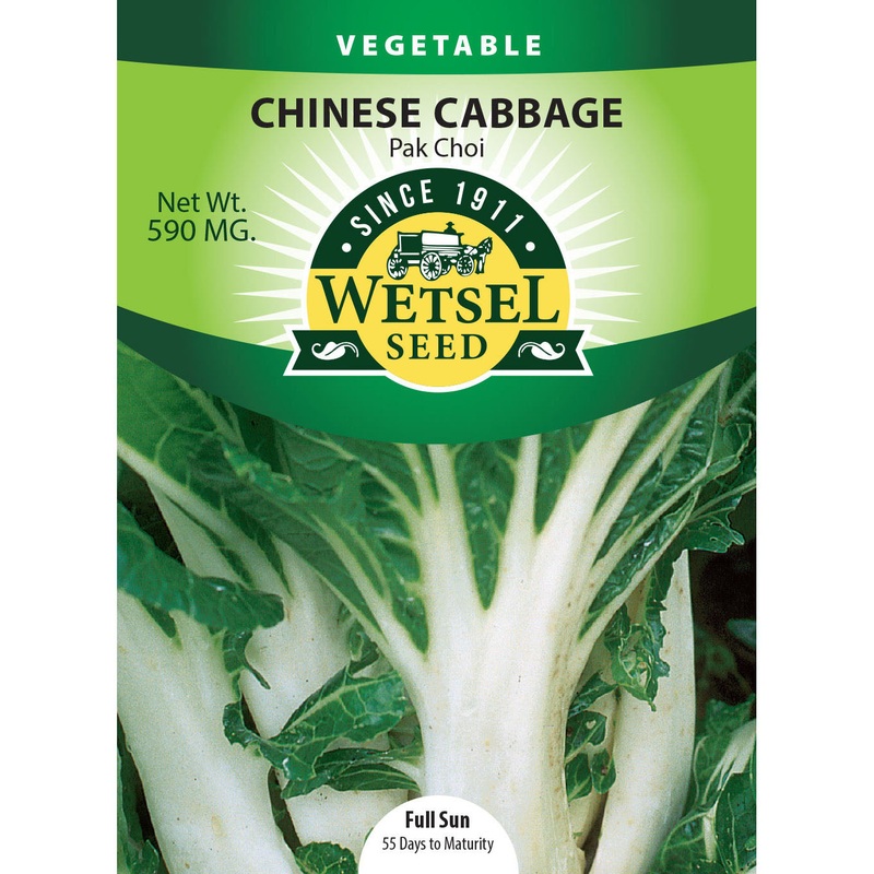 Wetsel Seed Pak Choi Chinese Cabbage Seed