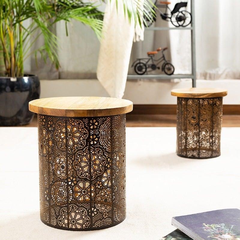 Aakriti Aluminium Large Stool