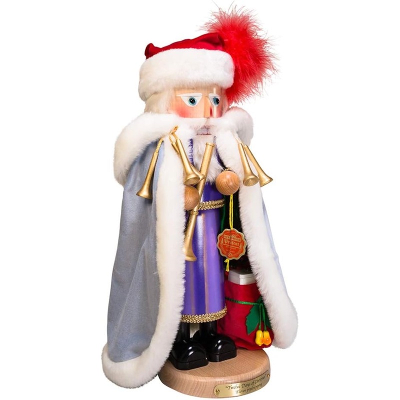 Steinbach Limited Edition Eleven Pipers Piping Nutcracker, 18″