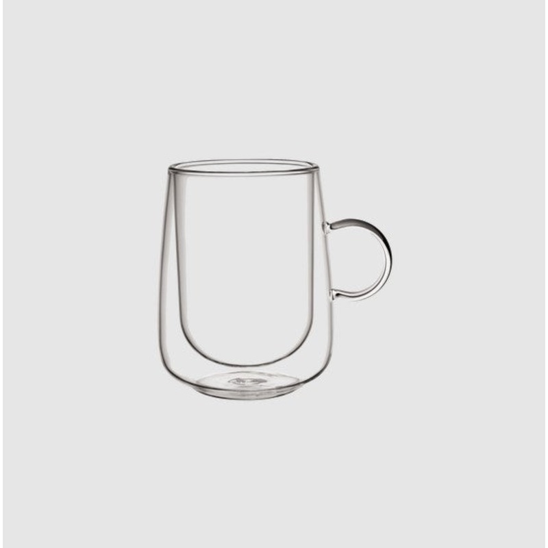Villeroy & Boch Artesano Hot & Cold Beverage Latte Glass L with Handle Pair
