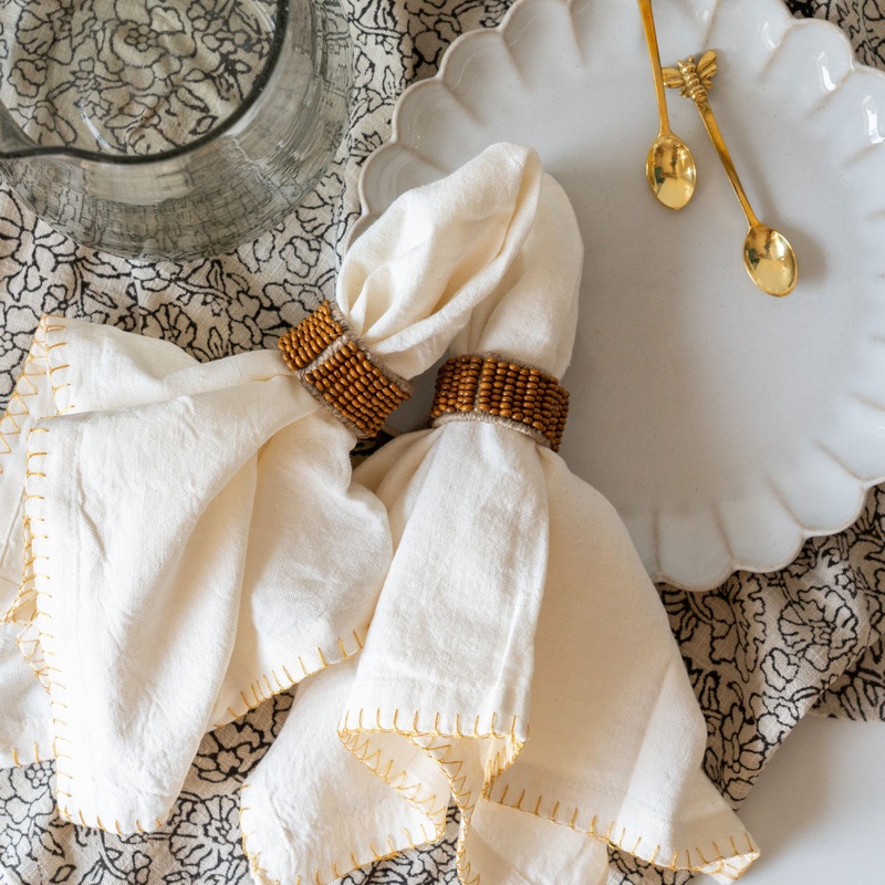 Blanket Stitch Napkins