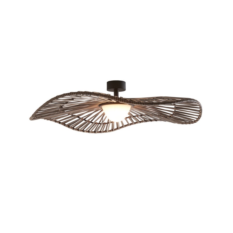 Bover Mediterrnia PF/105 1-lt 41″ LED Outdoor Semi-Flushmount, 0-10V