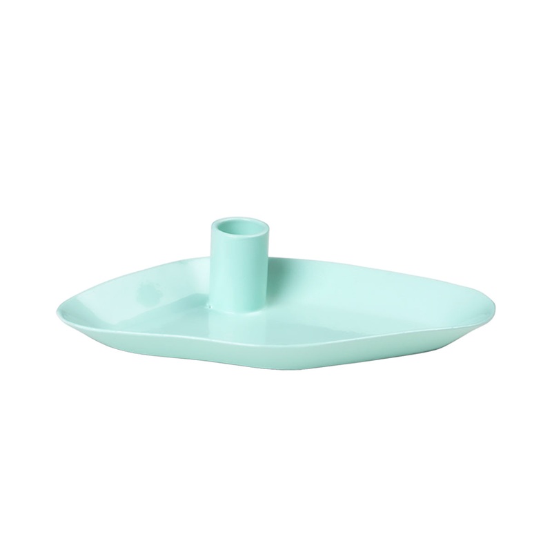 Mie Mini Candle Holder – Light Turquoise