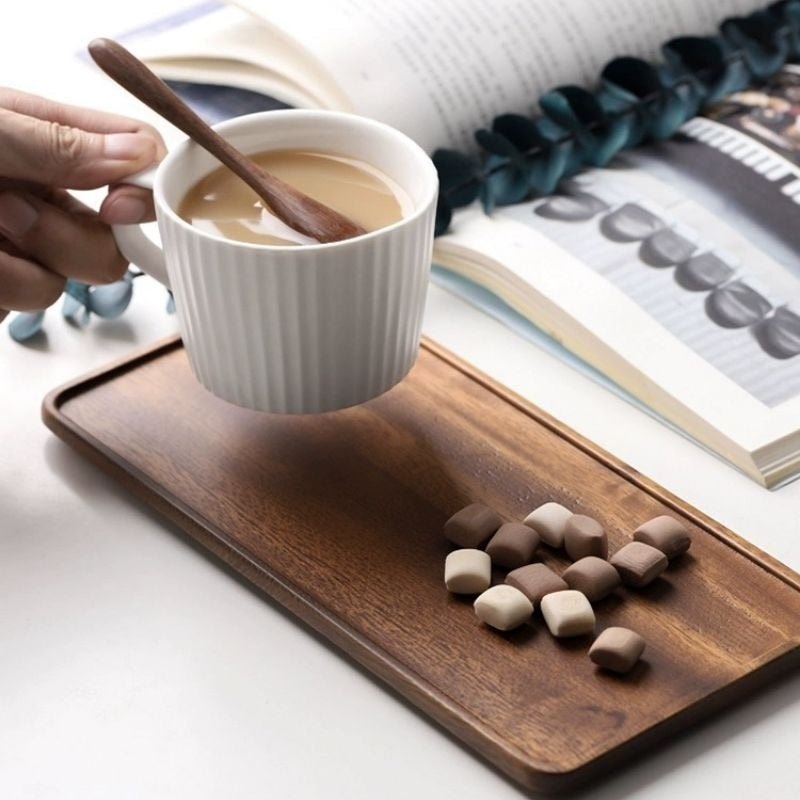 Natural Wooden Tray – Rectangular Plate