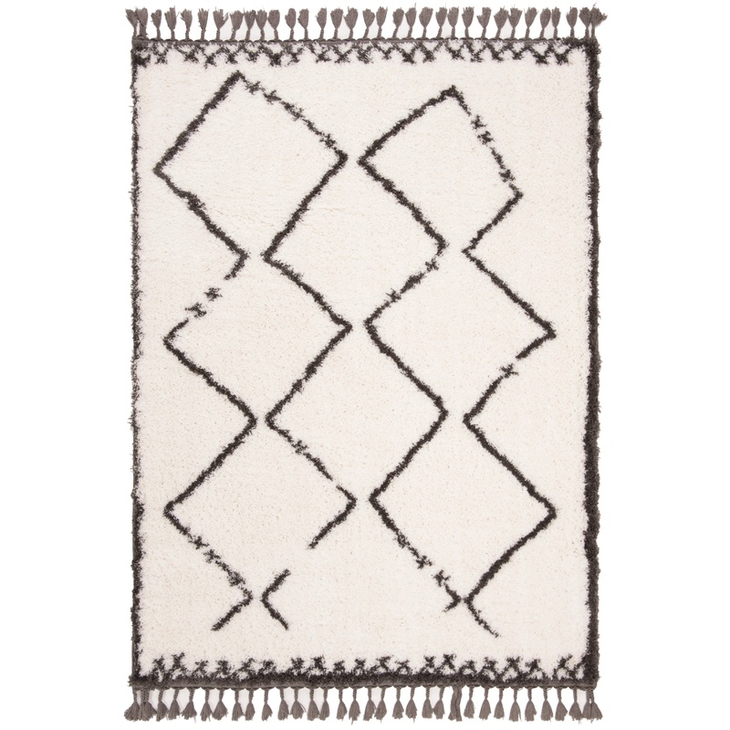 Carmella Shag 200 CRM228A Cream / Grey