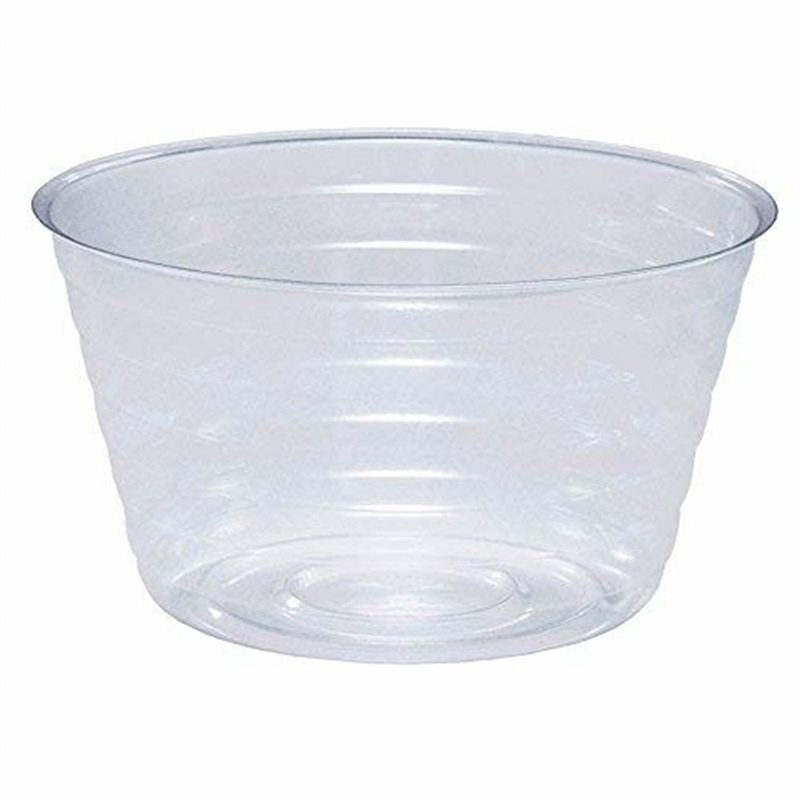 CWP Heavy Gauge Vinyl PVC Plastic Basket Liner, 6-Inch Diameter, Clear